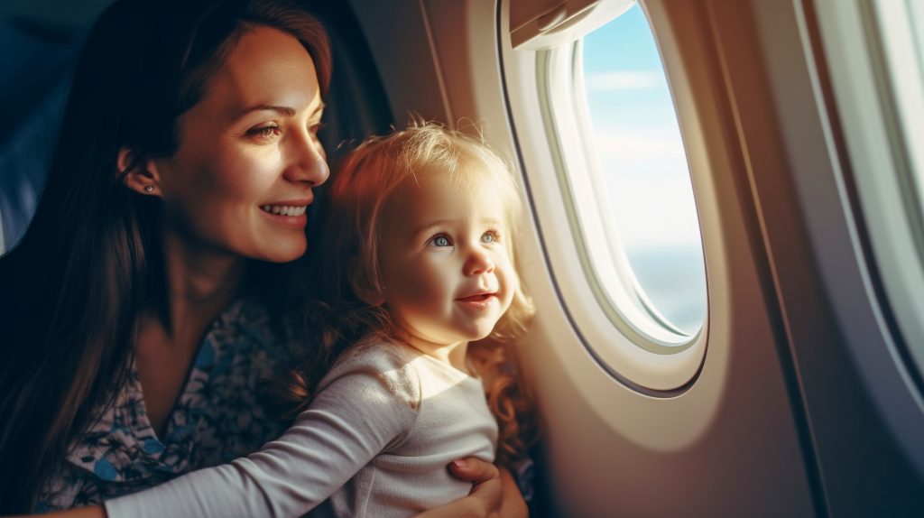 Fliegen mit kleinen Kindern, Kleine Kinder, Fliegen, Flugreise, Kleinkind, Baby, Baby im Flugzeug, Reisen, Flugzeug