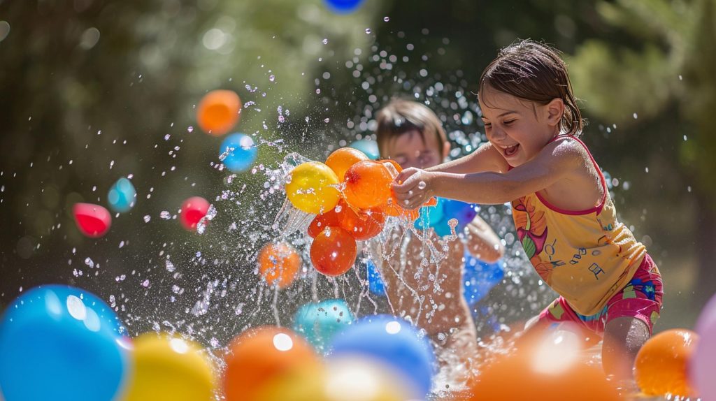 Wasserspiele, Wasserspiel, Wasser, Spiel, Sommer, Hitze, Spaß